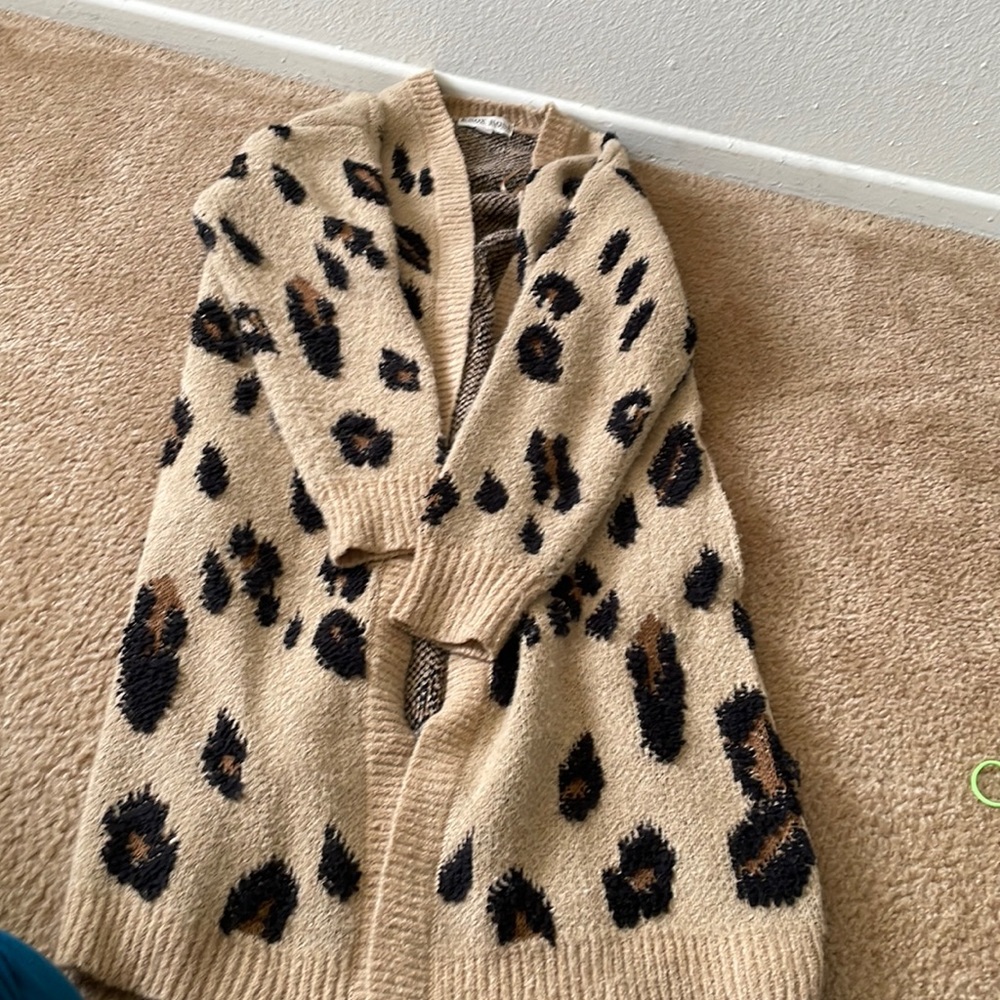 Cozy sweater knee length